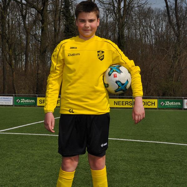Sweat Classico Junior mit SFN Wappen und Bolten-Malz Logo